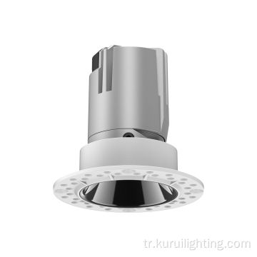 7W Alıştısı Die-Cast Alüminyum Led Yuvarlak Otel Downlight